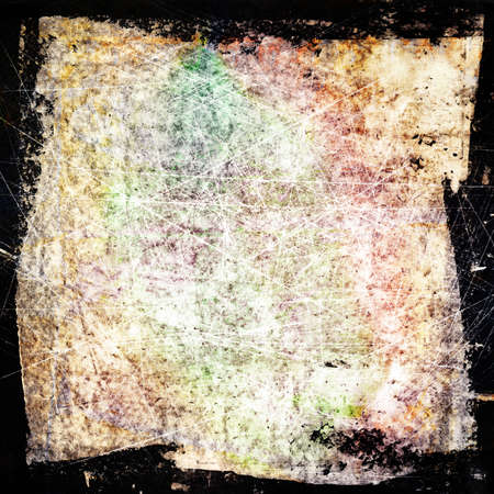 Grunge painted, cracked backgroundの写真素材