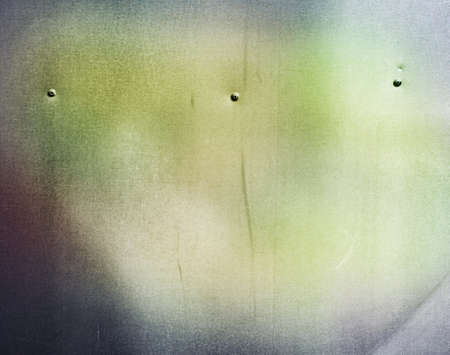 colorful steel metal background with screws