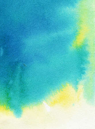 Abstract painted watercolor backgroundの写真素材