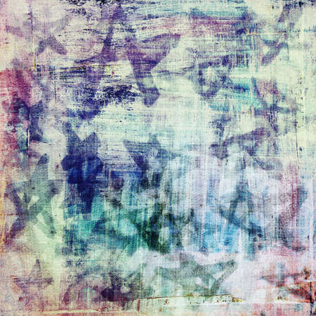 abstract painted grunge collage background