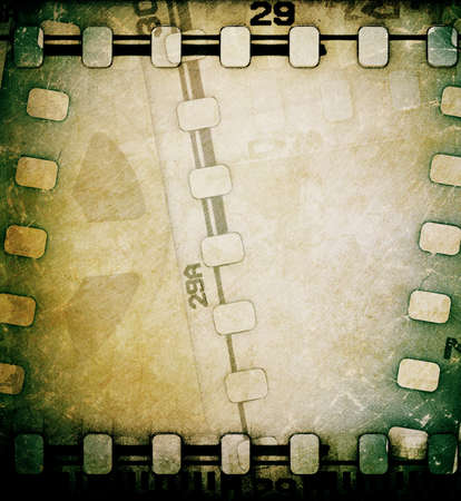 Old motion picture film reelの写真素材