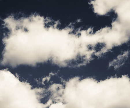 Grunge clouds and sky. Vector background.