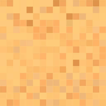 Brown seamless pattern  Pixel mosaic backgroundのイラスト素材