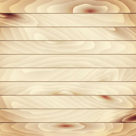 Light brown wooden texture with horizontal planks. のイラスト素材