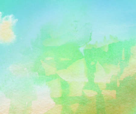 Abstract colorful painted watercolor splash, stain background.