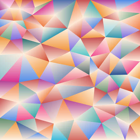Pastel colorful triangle pattern. Geometric texture.