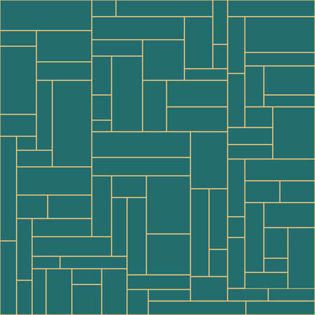 Symmetrical geometric blocks square and rectangle backdrop.のイラスト素材