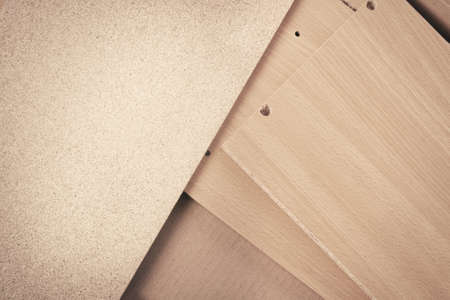 Various part of furniture on the floorの写真素材