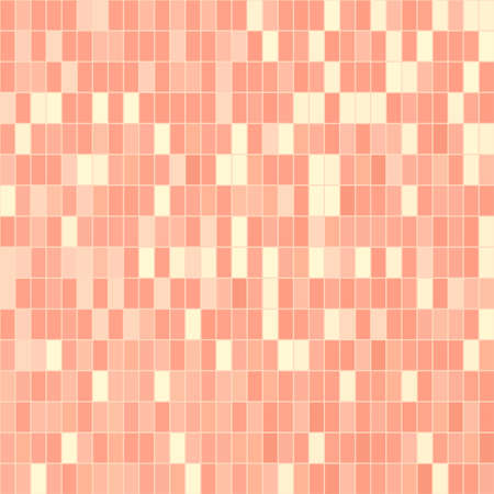 Pink pattern made of rectangle. Mosaic background.のイラスト素材