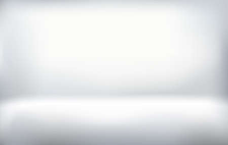 White empty studio, room with light from top, gradient background.のイラスト素材