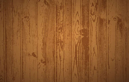 Brown wooden planks, table floor surface.のイラスト素材