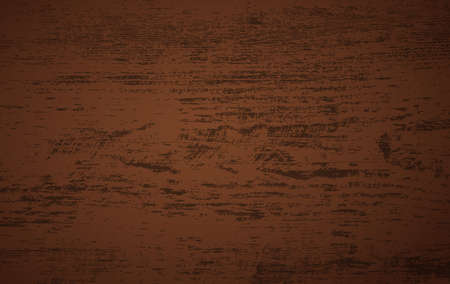 Brown wooden plank, table top, floor surface. Cutting chopping board. Wood texture. Vector illustration.のイラスト素材