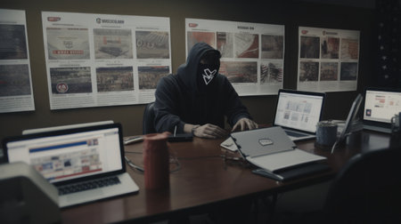 The spread of disinformation through social media manipulationの素材