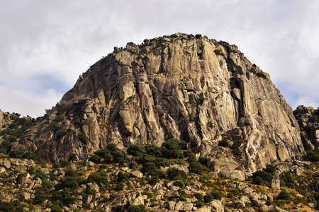 Pico de la Miel, of 1,392 m 2, located in the Sierra de La Cabrera in the Community of Madrid. spain Pico de la Miel, of 1,392 m 2, located in the Sierra de La Cabrera in the Community of Madrid. spain