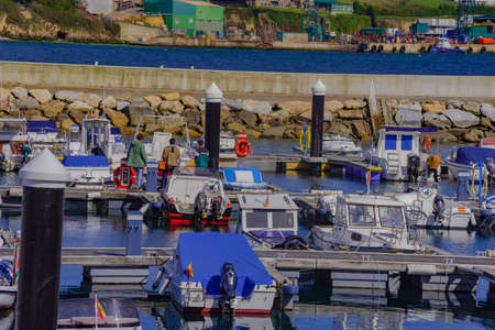 Atlantic coast of Ribadeo. Province of Lugo. Galicia. Espa? ? a. Europe. Atlantic coast of Ribadeo....