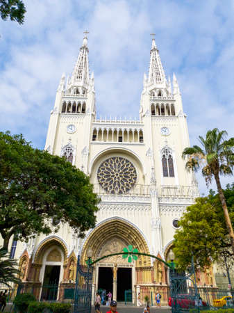 Guayaquily Cathedral Park of the Iguanas. Ecuador.の写真素材