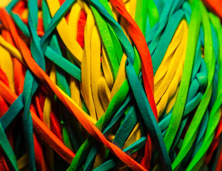 background ball band blue bright business closeup color colorful elastic
