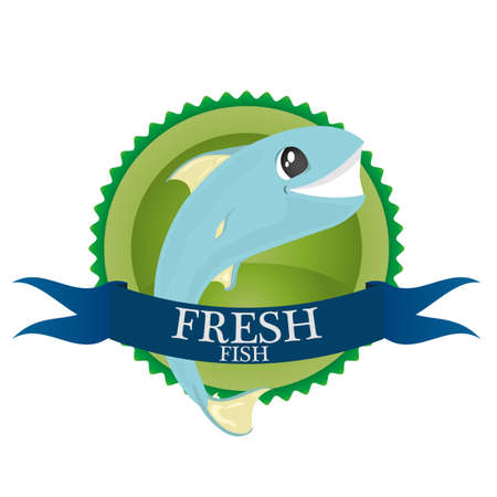 FRESH FISHのイラスト素材