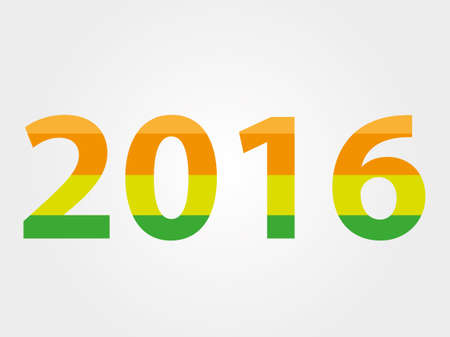 Happy New Year 2016-2のイラスト素材