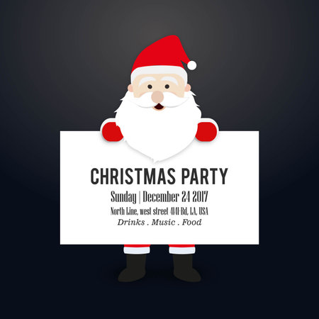 Merry Christmas 2019 Background. Abstract vector Templateのイラスト素材