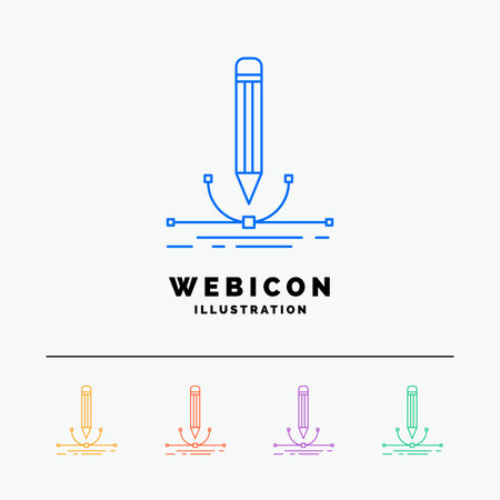 Blueprint, circuit, electronics, engineering, hardware Line Icon on Transparent Background. Black Icon Vector Illustrationのイラスト素材