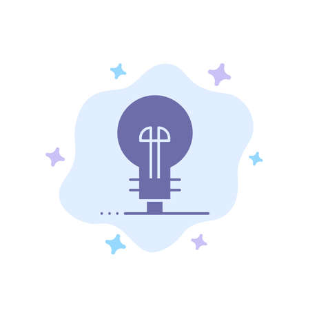 Business, Defining, Management, Product Blue Icon on Abstract Cloud Backgroundのイラスト素材