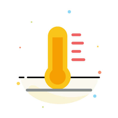 Eco, Ecology, Energy, Environment, Green Abstract Flat Color Icon Templateのイラスト素材