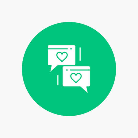 Chat, Love, Heart, Weddingのイラスト素材