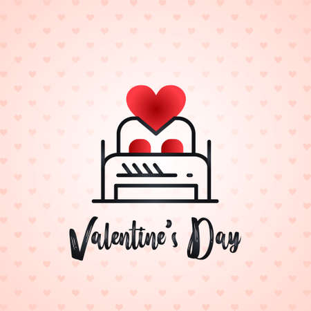 Valentine Abstract Backgroundのイラスト素材