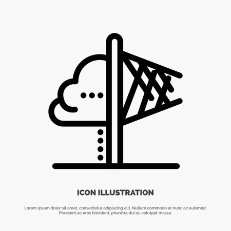 Creativity, Idea, Imagination, Insight, Inspiration Line Icon Vectorのイラスト素材