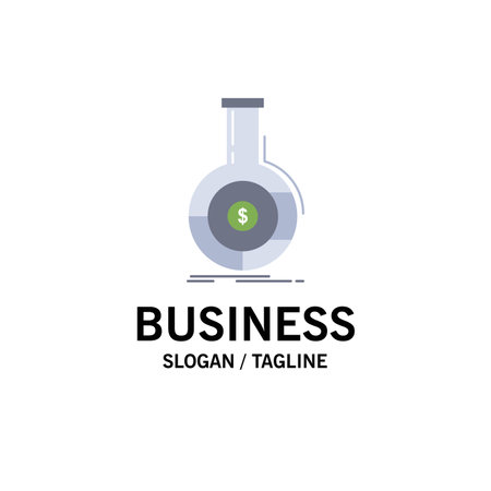 Analysis, analytics, banking, business, financial Flat Color Icon Vectorのイラスト素材