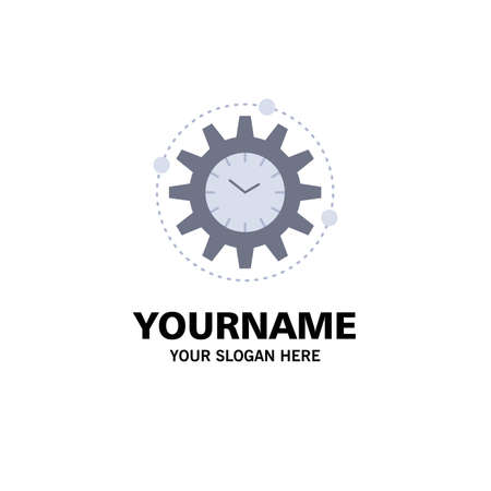 Efficiency, management, processing, productivity, project Flat Color Icon Vectorのイラスト素材