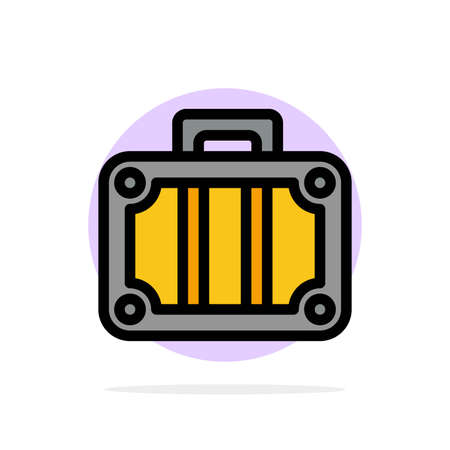 Beach, Holiday, Transportation, Travel Abstract Circle Background Flat color Iconのイラスト素材