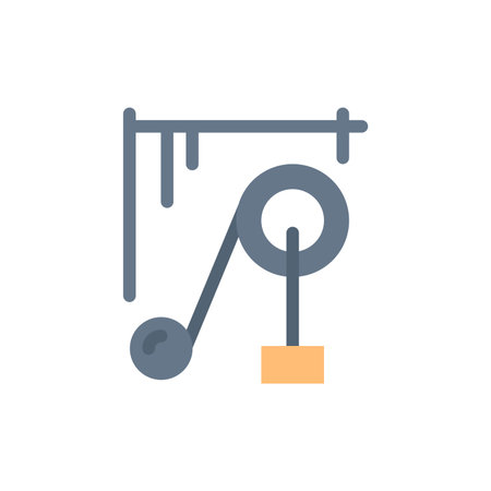 Device, Machine, Science, Science Machine  Flat Color Icon. Vector icon banner Templateのイラスト素材