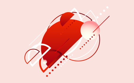 Hi-tech motion background. Vector designのイラスト素材