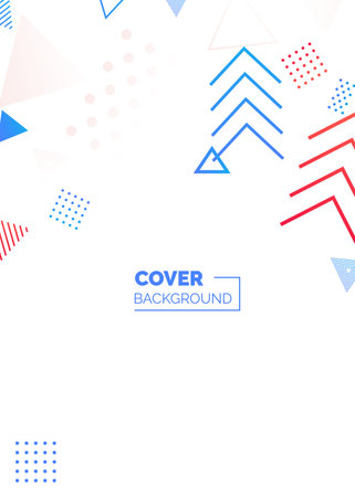 Artistic covers design. Creative colors backgrounds. Trendy futuristic design Vector Illustrationのイラスト素材