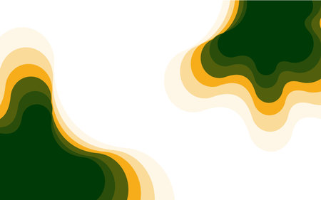 abstract Paper Cut Banner Template backgrounds. Paper cut shapes. Template for banner Vector Illustrationのイラスト素材