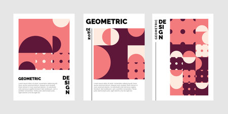 Creative Rounded Lines Edge. Place for Text. business brochure banner and poster template backgroundのイラスト素材