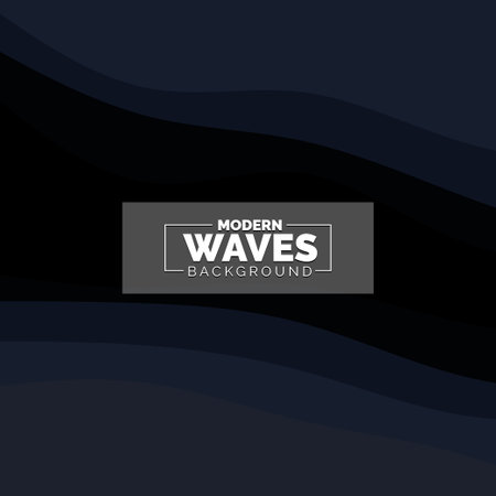 Abstract Waves background. Dynamic shapes compositionのイラスト素材