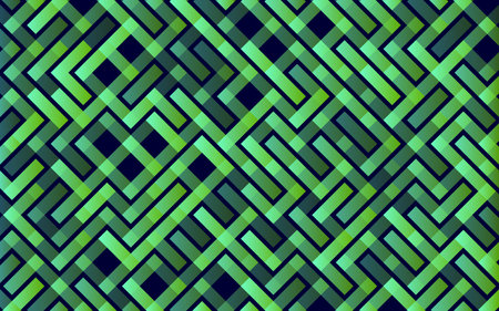 Lines Vector seamless pattern Banner. Geometric striped ornament. Monochrome linear backgroundのイラスト素材