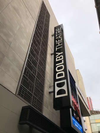 LOS ANGELES - FEB 21: Oscar preparations at the Dolby Theater, 2017 in Hollywood, Los Angeles, California.のeditorial素材