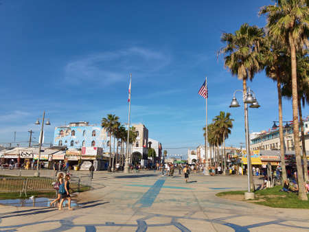 Venice beach, Santa Monica, California, USA - March 29, 2017 :Venice beach Santa Monica California...