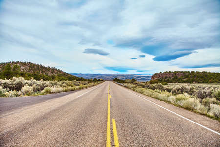 Incredibly beautiful landscape in Bryce Canyon National Park, Utah, USAの写真素材