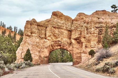 Incredibly beautiful landscape in Bryce Canyon National Park, Utah, USAの写真素材