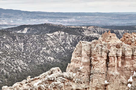 Incredibly beautiful landscape in Bryce Canyon National Park, Utah, USAの写真素材