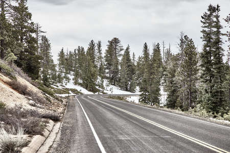 Incredibly beautiful landscape in Bryce Canyon National Park, Utah, USAの写真素材