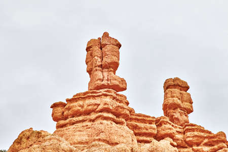 Incredibly beautiful landscape in Bryce Canyon National Park, Utah, USAの写真素材