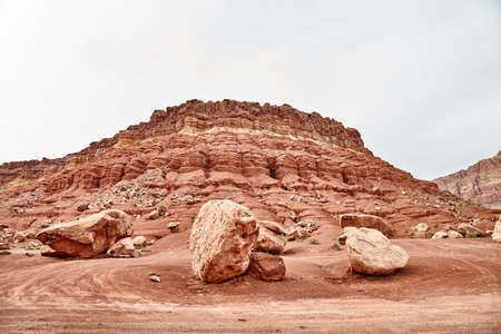 Incredibly beautiful landscape in National Park, Utahの写真素材