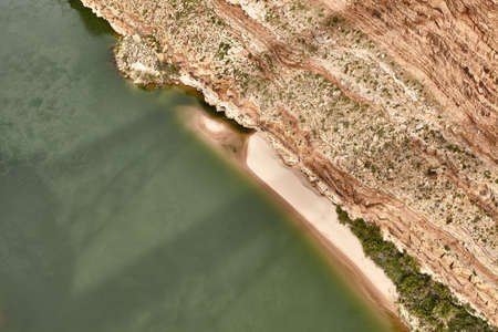 Incredibly beautiful view from Navajo bridige on the Grand Canyon, Arizona, USAの写真素材