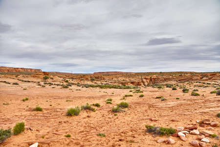 Incredibly beautiful landscape in National Park, Utahの写真素材